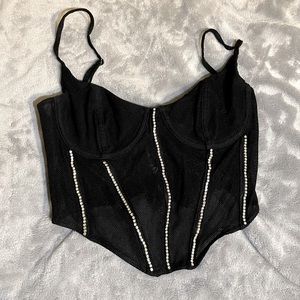 Diamond Corset Top I don’t remember where I got it but I’m pretty sure White Fox